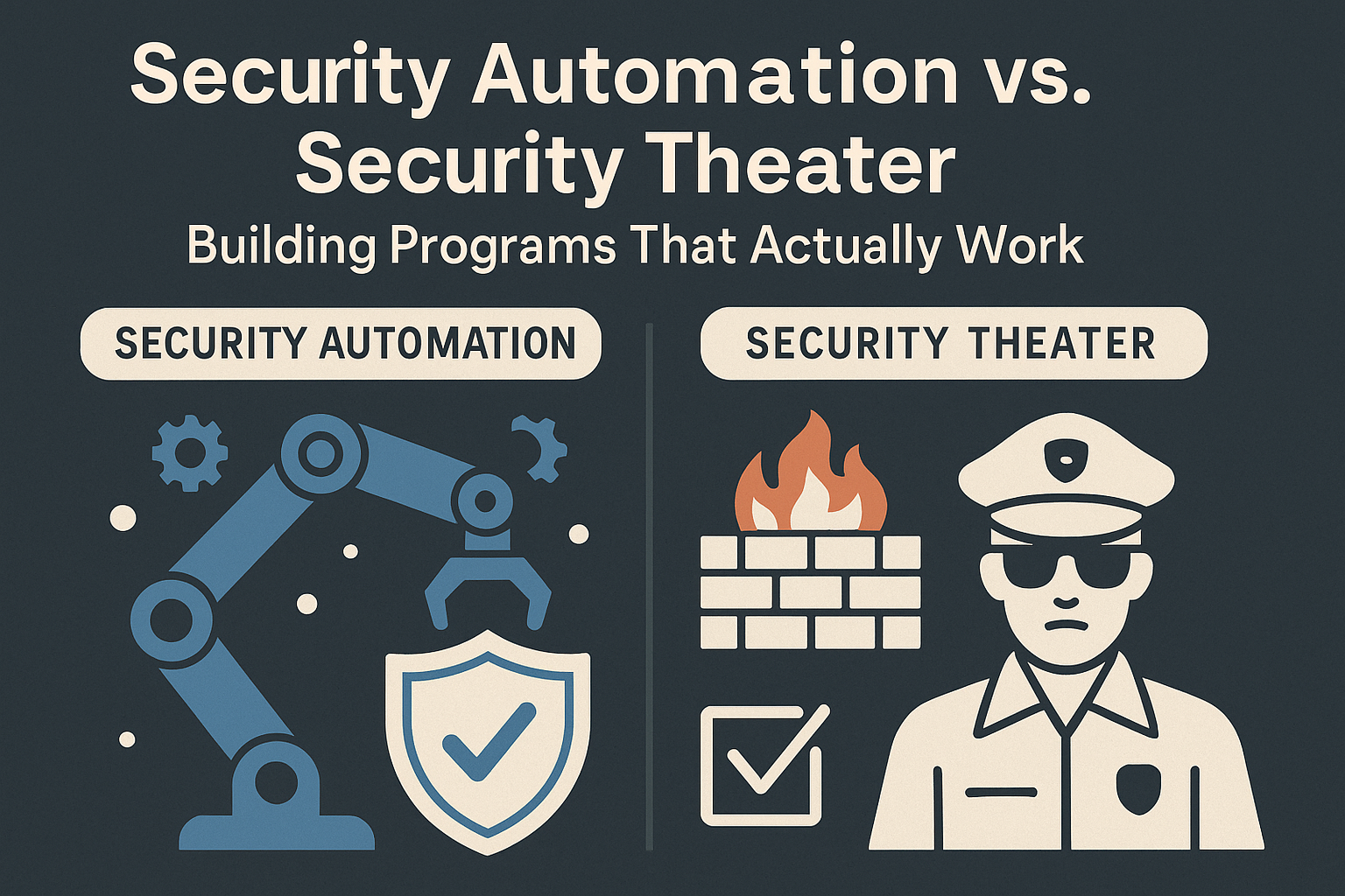 Security Automation vs Security Theater